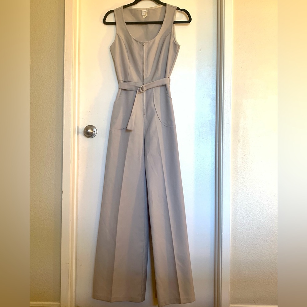 Vintage khaki jumpsuit